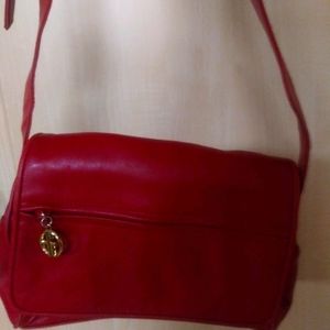 Vintage GENUINE Leather Giani Bernini Shoulder Bag